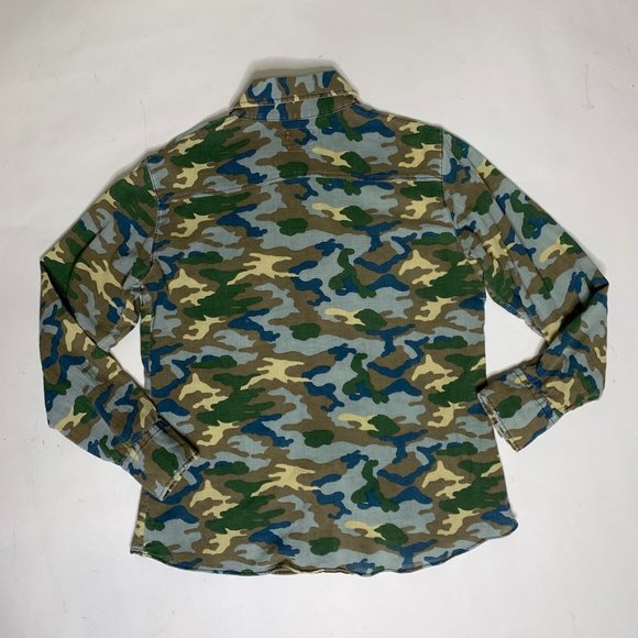 Camo linen button down shirt Miss Sixty - Picture 6 of 6
